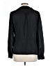 Peter Nygard 100% Polyester Black Long Sleeve Blouse Size 12 - photo 2