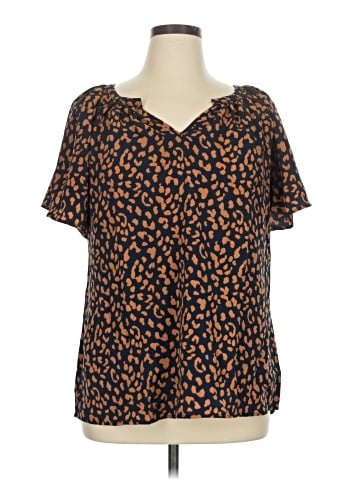 Downing Studio Short Sleeve Blouse (view 1)