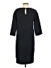 Ann Taylor 100% Polyester Solid Black Casual Dress Size S - photo 2
