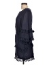 Indigo Thread Co. 100% Rayon Blue Casual Dress Size L - photo 5