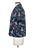 Thakoon 100% Polyester Floral Blue Short Sleeve Blouse Size 0 - photo 5