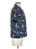 Thakoon 100% Polyester Floral Blue Short Sleeve Blouse Size 0 - photo 4