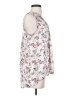 B Collection by Bobeau 100% Polyester Floral Ivory Sleeveless Blouse Size S - photo 4