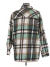 Unbranded Plaid Green Coat Size M - photo 2