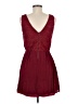 Alya Hearts Burgundy Cocktail Dress Size M - photo 2