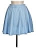 Unbranded Solid Blue Casual Skirt Size M - photo 2