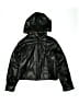 Unbranded Metallic Black Jacket Size M (estimated, kids) - photo 1