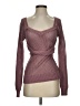 Majorelle Burgundy Pullover Sweater Size S - photo 1
