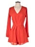 Lush Solid Red Romper Size S - photo 1