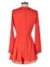 Lush Solid Red Romper Size S - photo 2