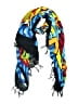 Unbranded Black Blue Scarf One size - photo 1