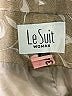 Le Suit 100% Polyester Tan Short Sleeve Blouse Size 24w - photo 7