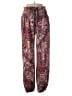 Unbranded 100% Polyester Paisley Red Casual Pants Size S - photo 1