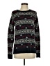 Forever 21 100% Acrylic Print Burgundy Pullover Sweater Size S - photo 1