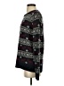 Forever 21 100% Acrylic Print Burgundy Pullover Sweater Size S - photo 5