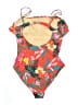Old Navy Tropical Orange One Piece Swimsuit Size L - photo 2
