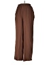 Unbranded Solid Brown Casual Pants Size M - photo 1