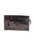 Nine West Animal Print Burgundy Brown Wristlet One size - photo 2