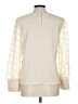 Shein 100% Polyester Ivory 3/4 Sleeve Blouse Size L - photo 2