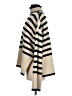 Berenice 100% Merino Stripes Ivory Tan Wool Sweater Size M (estimated) - photo 5