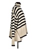 Berenice 100% Merino Stripes Ivory Tan Wool Sweater Size M (estimated) - photo 4