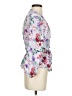B Collection by Bobeau 100% Polyester Floral Purple Kimono Size S - photo 4