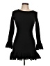 Unbranded 100% Polyester Black Cocktail Dress Size L - photo 1