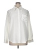 Unbranded 100% Polyester Ivory Long Sleeve Blouse Size XL - photo 1