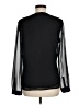 Coldwater Creek 100% Polyester Black Long Sleeve Blouse Size M - photo 2
