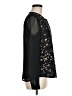 Coldwater Creek 100% Polyester Black Long Sleeve Blouse Size M - photo 4