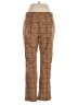 Free People Plaid Brown Khakis Size 4 - photo 2