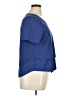 Unbranded 100% Polyester Blue Short Sleeve Top Size XL - photo 4