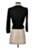 Aqua 100% Polyester Black 3/4 Sleeve Blouse Size S - photo 2