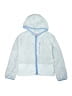Xersion 100% Polyester Silver Zip Up Hoodie Size 10 - 12 - photo 1