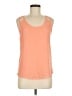 Venus 100% Polyester Orange Sleeveless Top Size M - photo 1