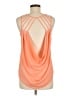 Venus 100% Polyester Orange Sleeveless Top Size M - photo 2