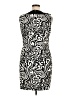 AB Studio Graphic Black Cocktail Dress Size 16 - photo 2