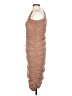 Elliatt Solid Tan Cocktail Dress Size L - photo 5