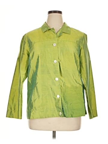 Stonebridge 3/4 Sleeve Button-Down Shirt (view 1)