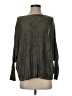 THML 100% Acrylic Metallic Gray Pullover Sweater Size S - photo 1