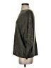 THML 100% Acrylic Metallic Gray Pullover Sweater Size S - photo 5