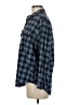 Old Navy 100% Cotton Plaid Blue Long Sleeve Button-Down Shirt Size M - photo 5