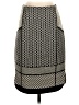 J.Crew Chevron-herringbone Black Formal Skirt Size 0 - photo 1