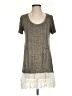 Vocal Gray Casual Dress Size S - photo 1