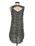 Gap 100% Rayon Paisley Gray Casual Dress Size XS - photo 2