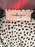 Audrey 3+1 100% Polyester Animal Print Silver Casual Dress Size M - photo 6