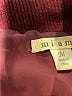 Miami 100% Polyester Burgundy Vest Size M - photo 6