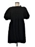 Topshop Solid Black Casual Dress Size 6 - photo 1
