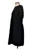 Topshop Solid Black Casual Dress Size 6 - photo 5