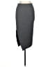 Theory Gray Casual Skirt Size L - photo 1